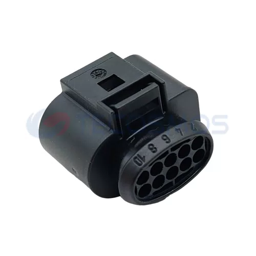 Auto Parts Electric Right Side Door Latch Connector for Audi Volkswagen Jetta 10-pin Female 1J0973715 - image 3